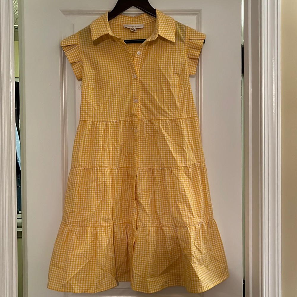Yellow Monteau dress size Medium